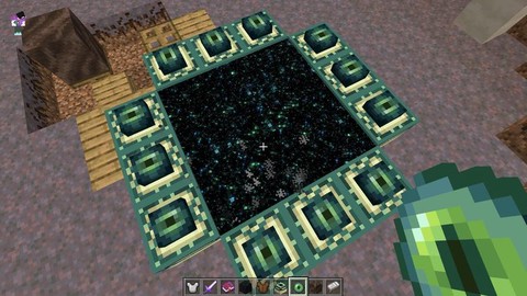 我的世界怎么制作末地传送门[图1]