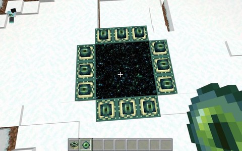 我的世界怎么制作末地传送门[图2]