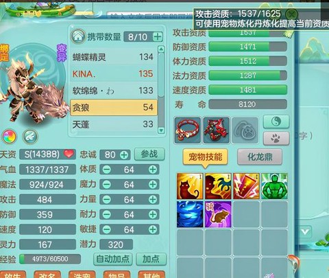 神武孩子资质怎么洗[图1]